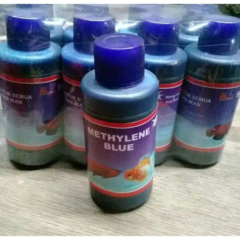 Methylene Blue - Obat Penyakit Ikan Hias - Obat Biru