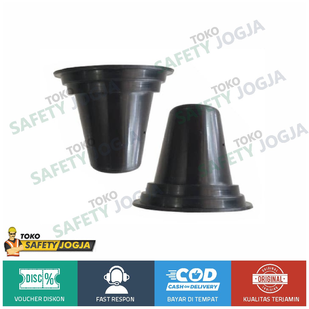 50 PCS NETPOT HIDROPONIK TANPA LUBANG SAMPING - NET POT HYDROPONIK