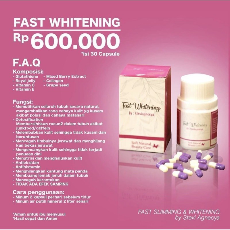 FastWhitening by Fast Slimming Whitening