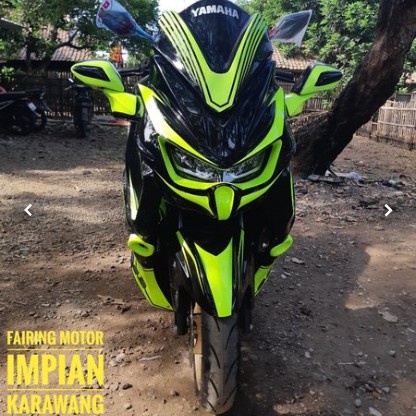 paket modifikasi yamaha nmax new 2020 predator variasi yamaha nmax predator fullbody yamaha nmax new