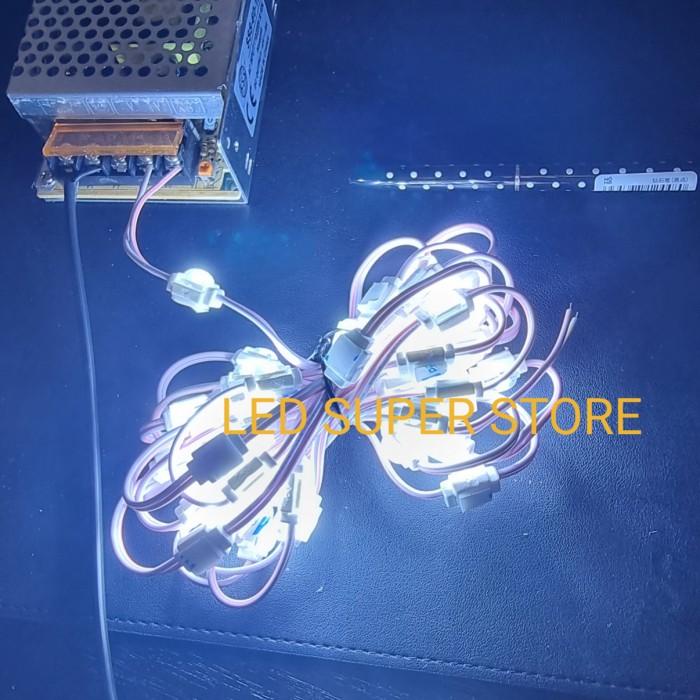 Modul 2835 1 Led 1608 12V Putih Modul Mini 1 Mata 2835 12 Volt 100Pcs
