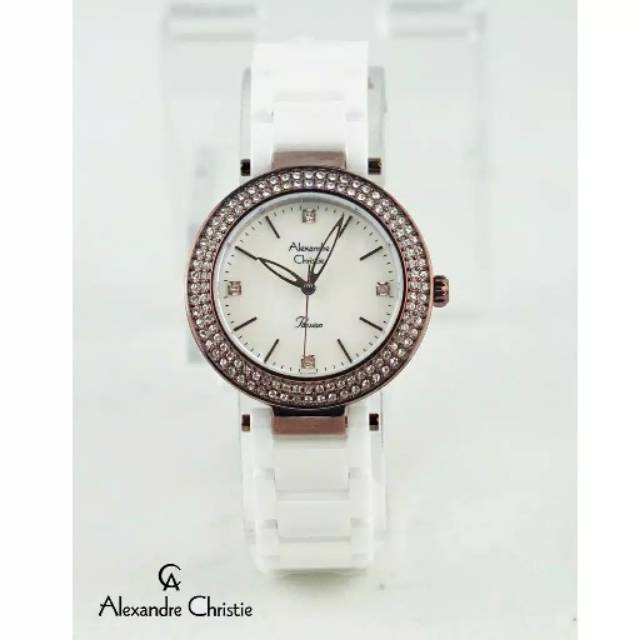 Alexandre Christie Ceramic | AC2323 ceramic / AC 2323 brown white ori