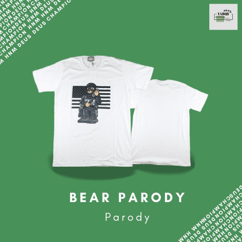 Parody Gucci Mask Bear Tee