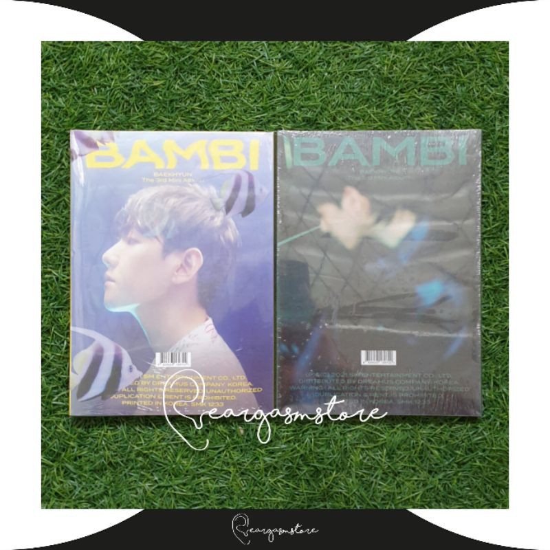 BAEKHYUN - BAMBI ALBUM (PHOTOBOOK VER)