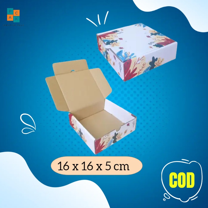 

Box 16x16x5 cm LS kardus kerdus karton polos kemasan pizza hampers giftbox aksesoris kardusmurah ready packaging make up baju hadiah oleh oleh kado ulang tahun sovenir kotakkado
