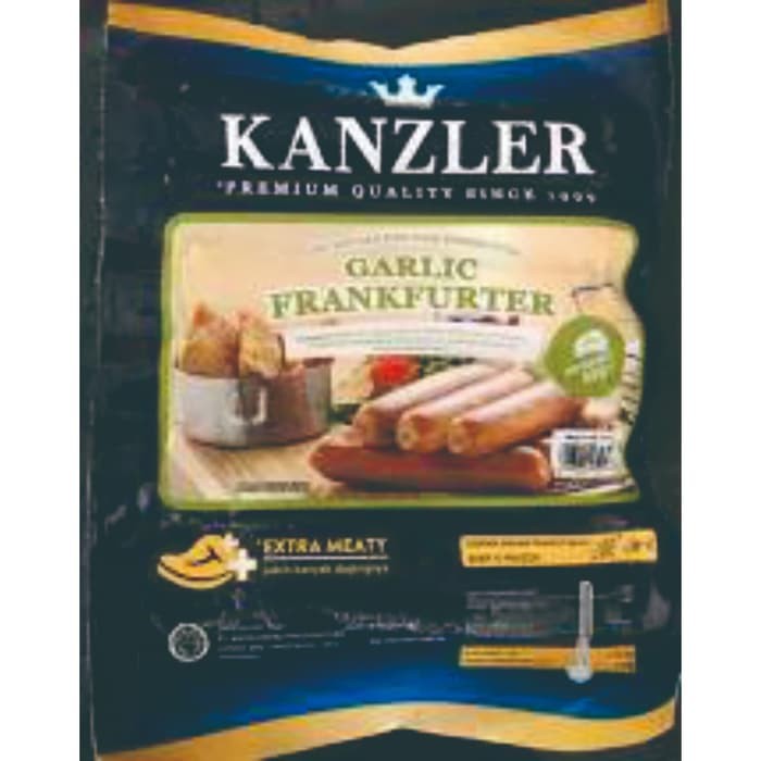 

kanzler garlic frankfurter 300gr