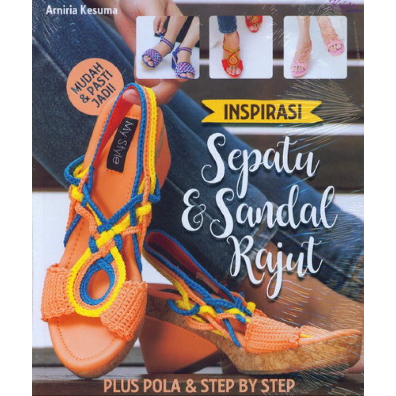 Buku Inspirasi Sepatu dan Sandal Rajut