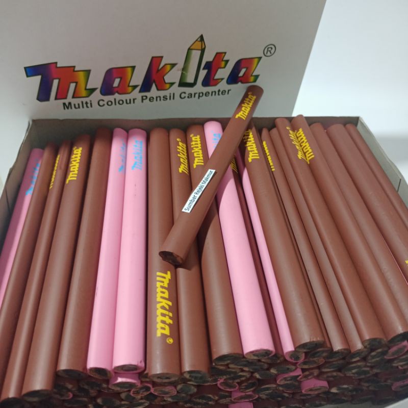 

Pensil tukang Merk MAKITA Pinsil tukang Persegi dan Oval