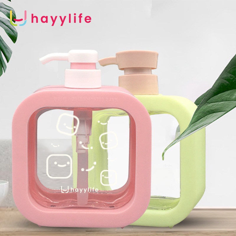 SOOKA Botol Sabun Plastik Ala Korea Jepang - Perlengkapan Mandi Aesthetic HL-AGB574