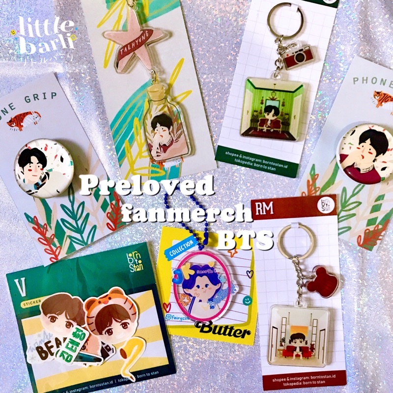 Keychain BTS Griptok/Pop Socket [PRELOVED]