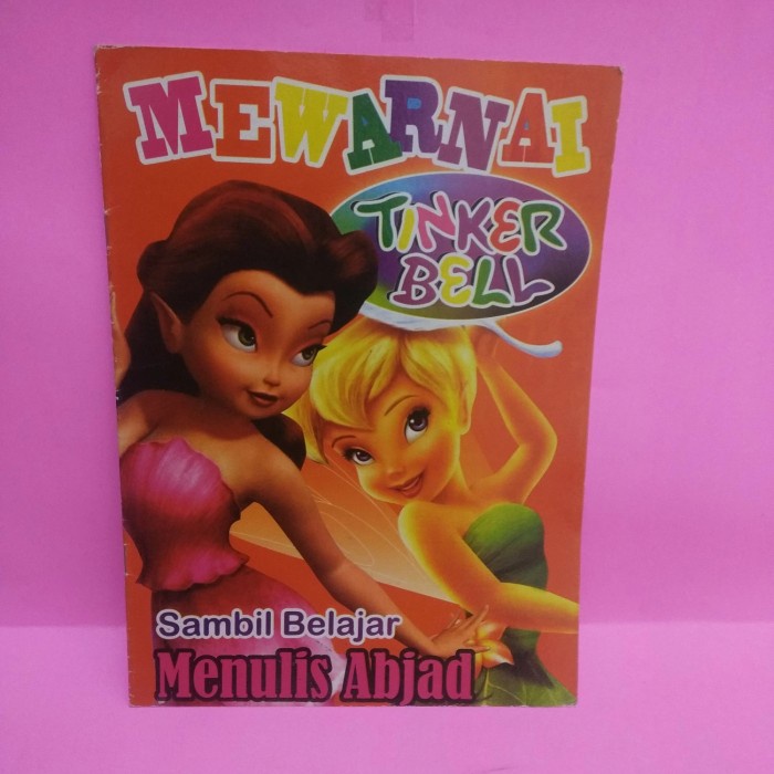 Buku Mewarnai Anak Tinker Bell