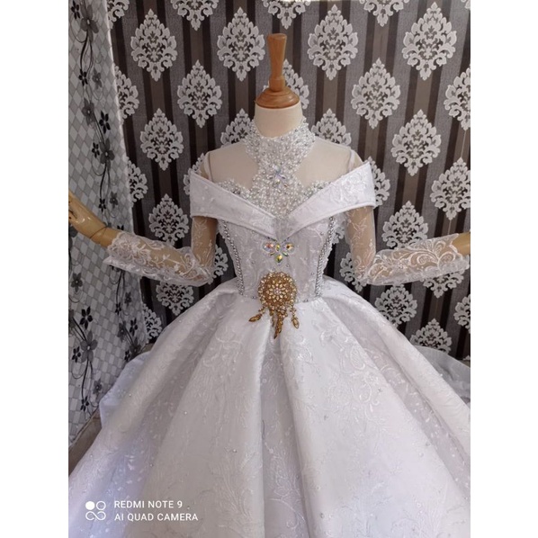 Bolero Wedding Penutup Bahu Gaun Pengantin