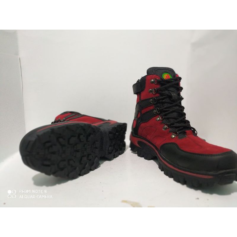 sepatu GUNUNG adventur botss safety 7INC