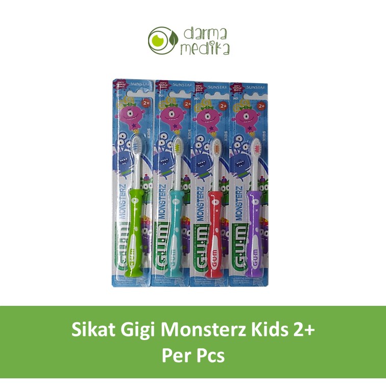 Sikat gigi GUM MOnsterz Kids