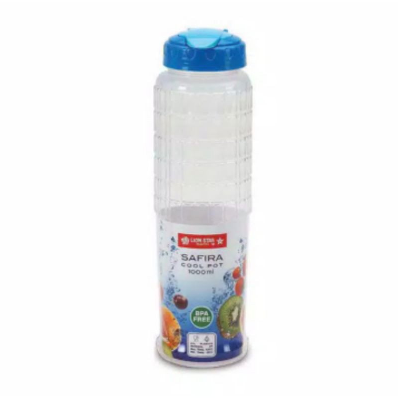 BOTOL MINUM 1 LITER SAFIRA LION STAR / TEMPAT AIR MINUM