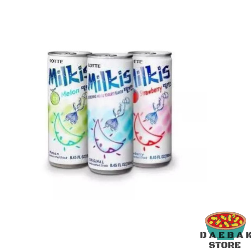 

Lotte Milkis Original 250 ML Minuman Korea Soda Susu Halal