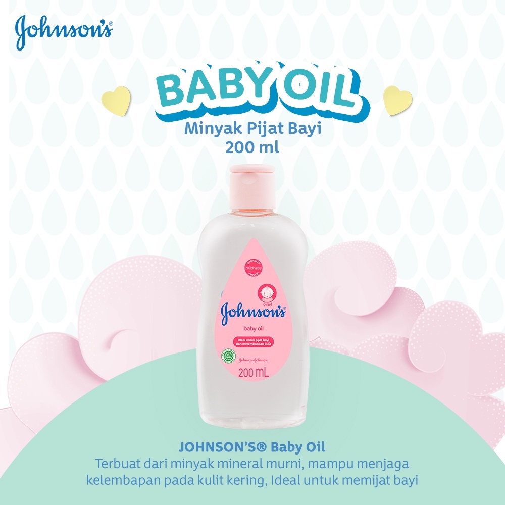 JOHNSON'S Baby Oil - 200ml