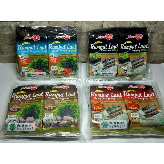 

Paket Hemat Rumput Laut Mamasuka 14 Pack Isi 28 Bks Cashback 3%
