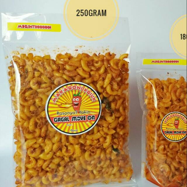 

Makaroni kriuk ggal move on