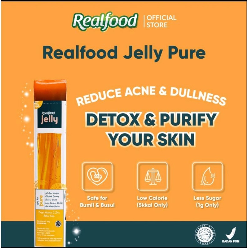 

Realfood Jelly Pure 24 sachets