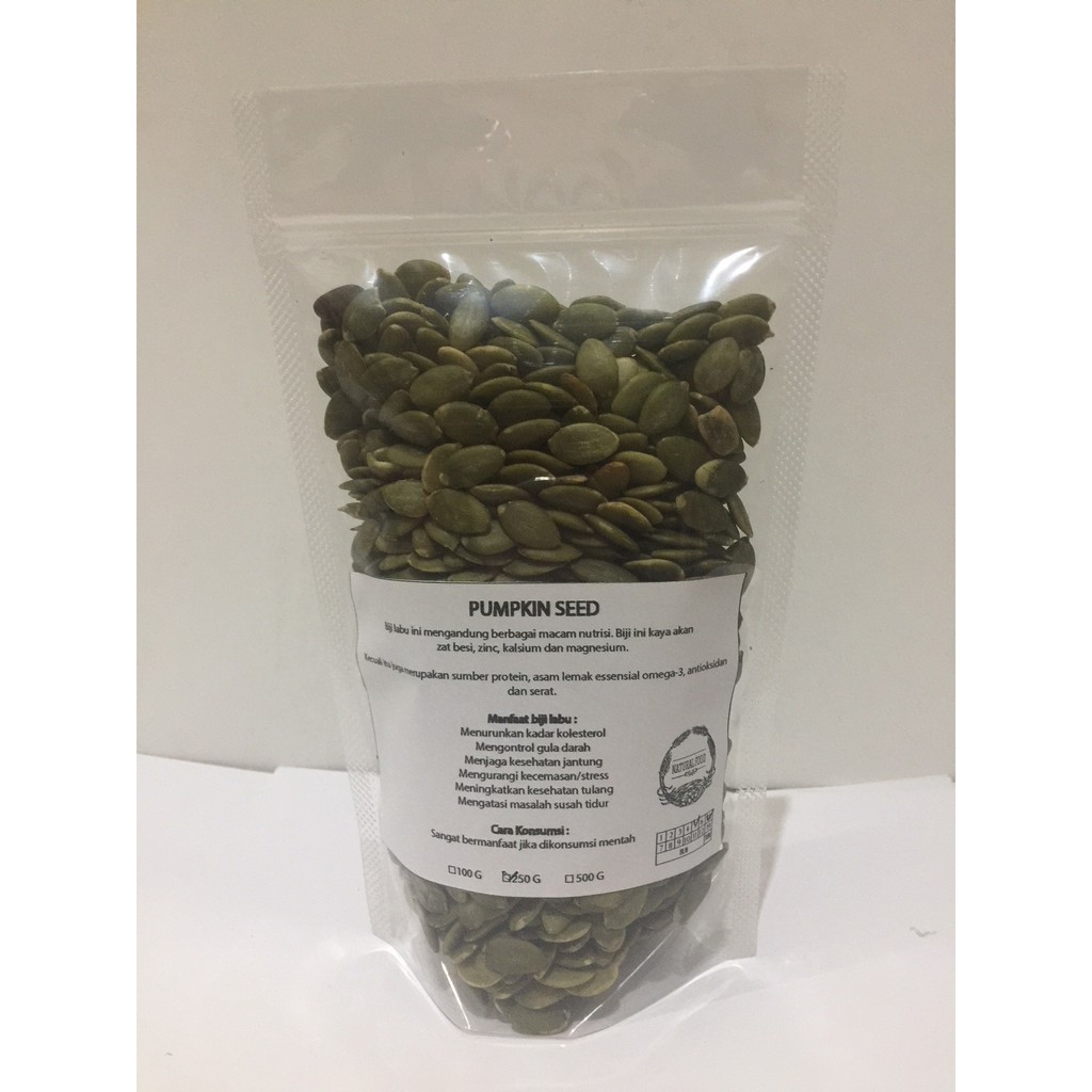 

Pumpkin Seed (Biji Labu) Oven 250 gr