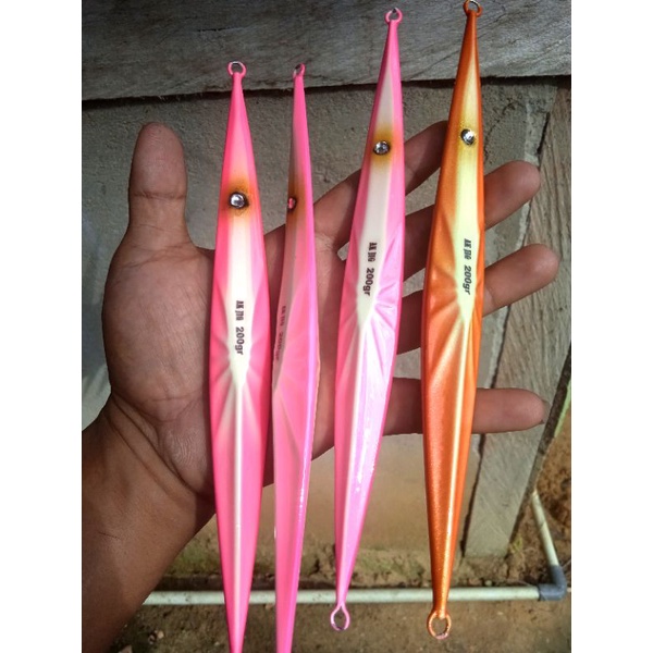 5 Speed Jigs Da Pesca In Acqua Salata – 200g/7oz – Esche Verticali A Coltello Con Ami Assist