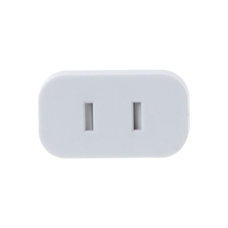 Cre Adapter Konverter Power Socket Plug Us Jack Ke Eu 4mm Untuk Travel