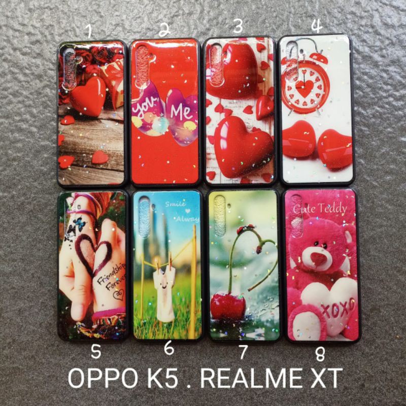 Case gambar Realme XT . X2 . Oppo K5 motif cewek soft softcase softshell silikon cover casing kesing housing