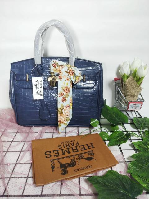 HB croco size 30 tas wanita termurah tas fashion bisa di slempang tas wanita slempang