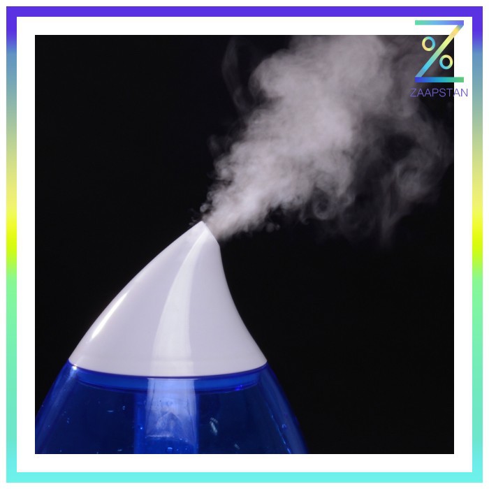 Taffware Classic Drop 6 in 1 Ultrasonic Air Humidifier Aroma Therapy -