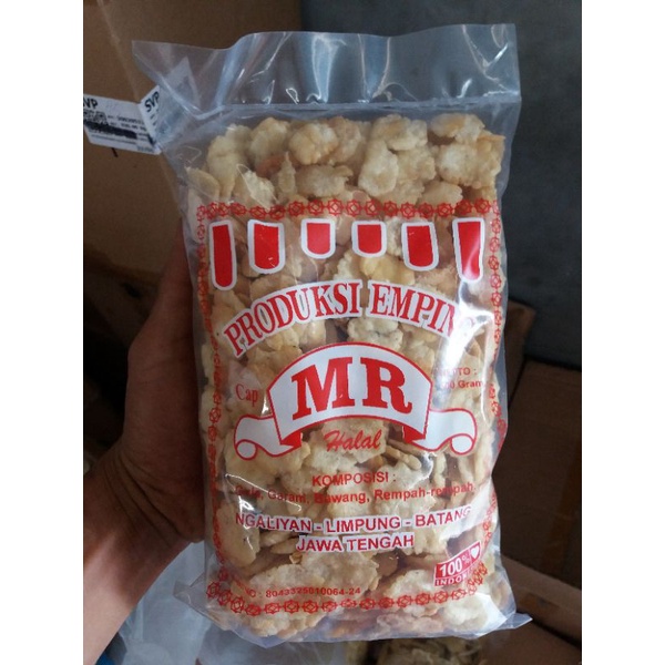 

emping kletuk matang rasa gurih/asin /500g
