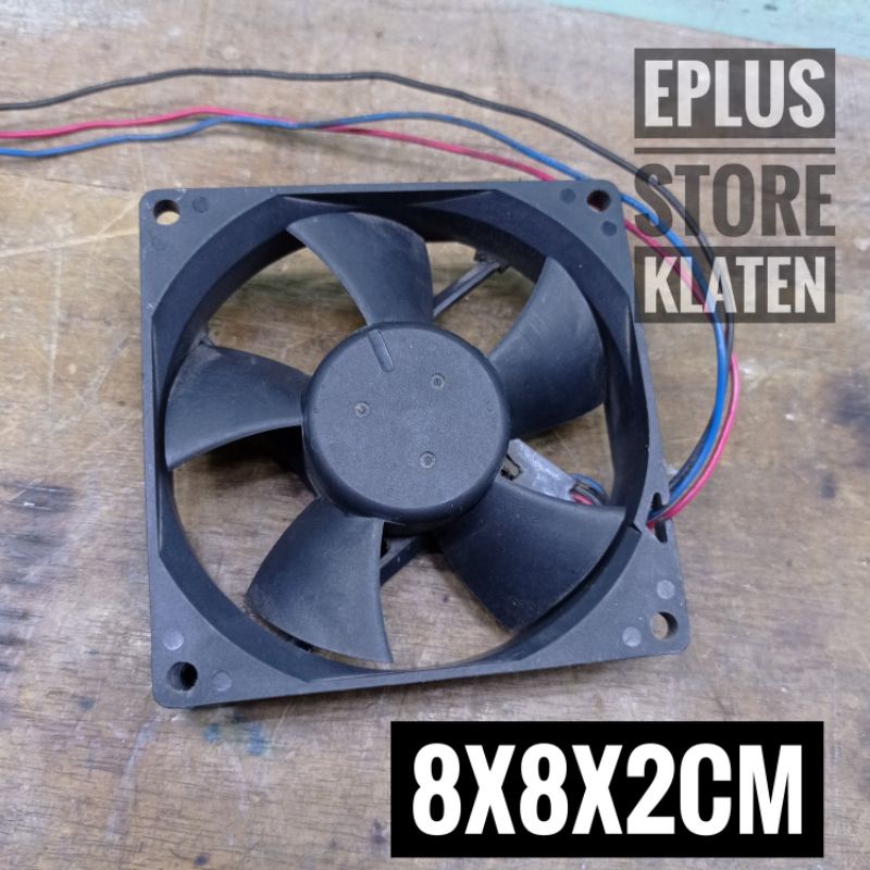 kipas fan dc 8cm 12v 0.30A delta brushless cooling fan highspeed kp151