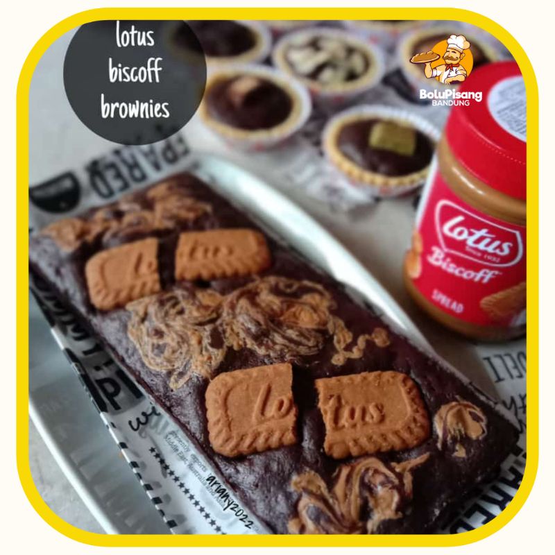 

Kue Lebaran - Hampers Lebaran - Hampers Natal - Brownies Lotus Biscof
