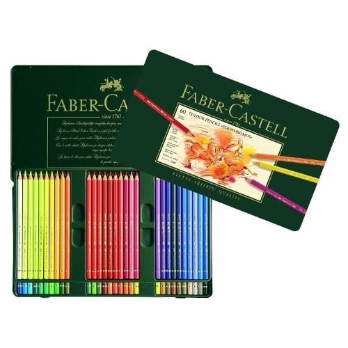

(DISKON TERMURAH) Faber Castell Polychromos Color Pencils Tin of 60 Pensil Warna