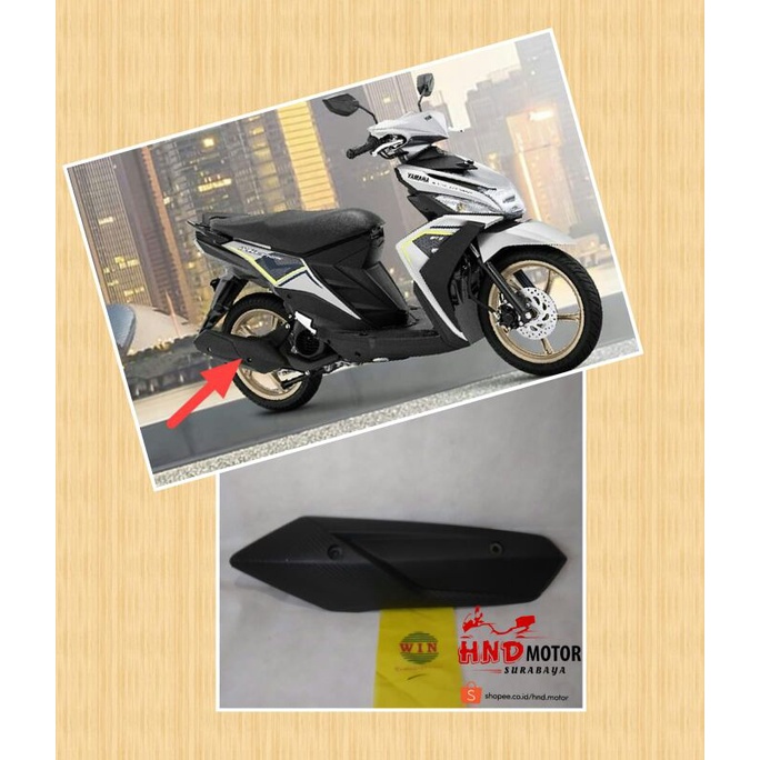 Cover Knalpot Motor Mio M3 Mio Z Tutup Knalpot Motor Mio M3 Mio Z