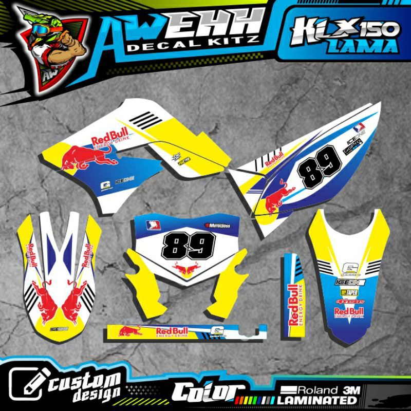 DECAL KLX LAMA - DTRACKER LAMA FULL BODY