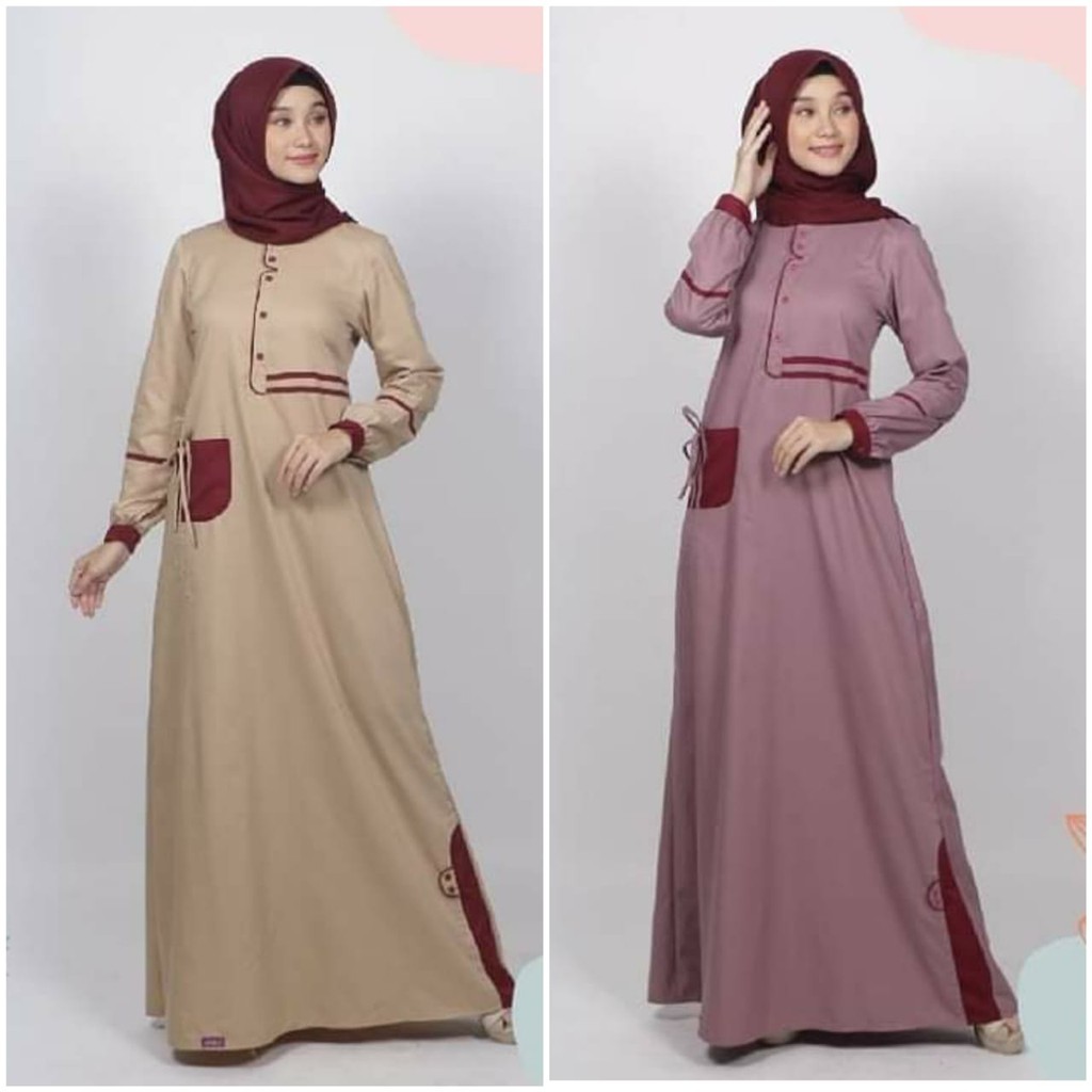 gamis ethica ayumi 181 terbaru original