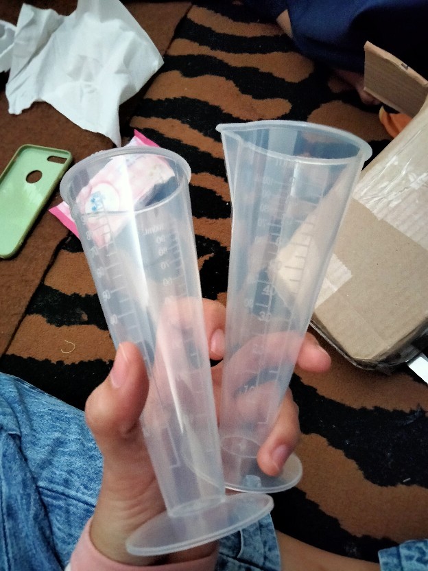 Gelas Ukur 100 Ml Bahan Plastik