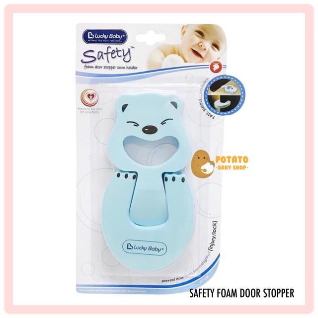 Lucky Baby Safety foam door stopper / pengaman pintu