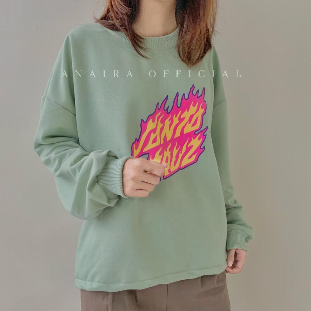 SANTA CRUZ SWEATER OVERSIZE WANITA