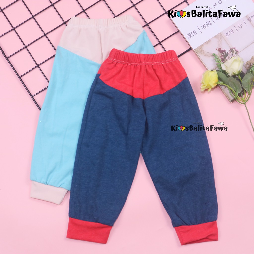 Jogger Sport Uk Bayi - 2 Tahun / Celana Panjang Polos Anak Laki-Laki Import Murah Harian Adem Grosir