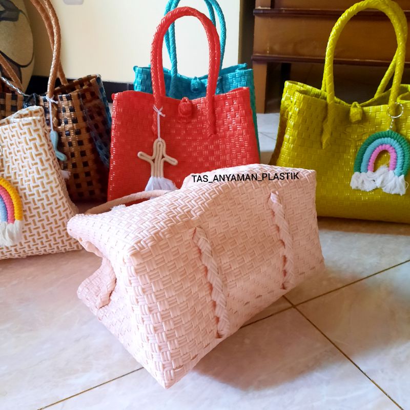 Tas Jali Pety Premium Jali Patty Acecoris Anyaman Pesta Tali Pendek