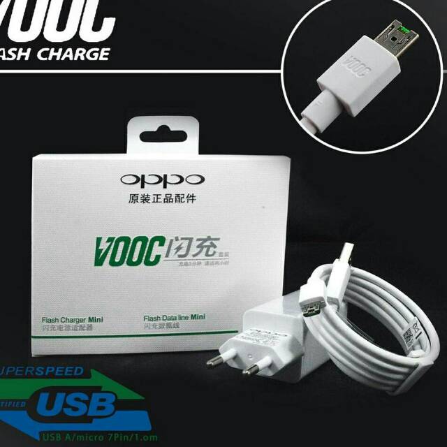 Charger oppo original/charger oppo f9-f7-f5 vooc original100%/charger oppo fast charging 4A
