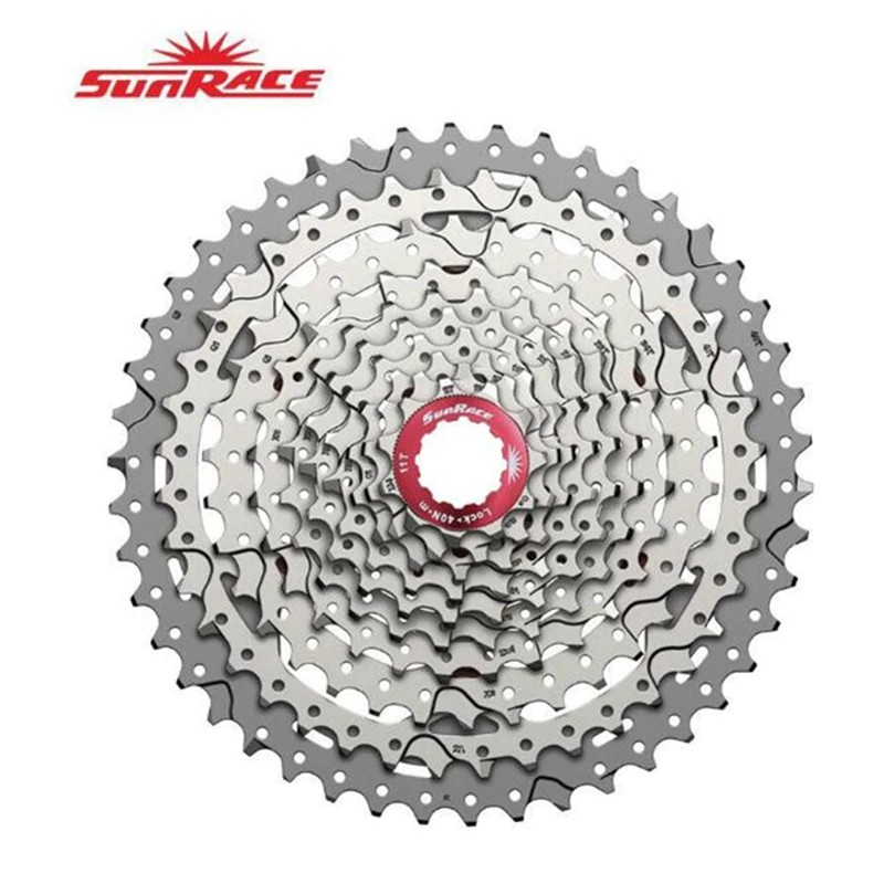 IMPORT SunRace CSMX3 CSMS3 10 Speed 11-46T Cassette Bike Freewheel Sprocket Mountain Bicycle