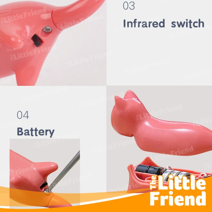 Mainan Interaktif Laser Kucing Infrared Fingertip Lick Pen Light Funny