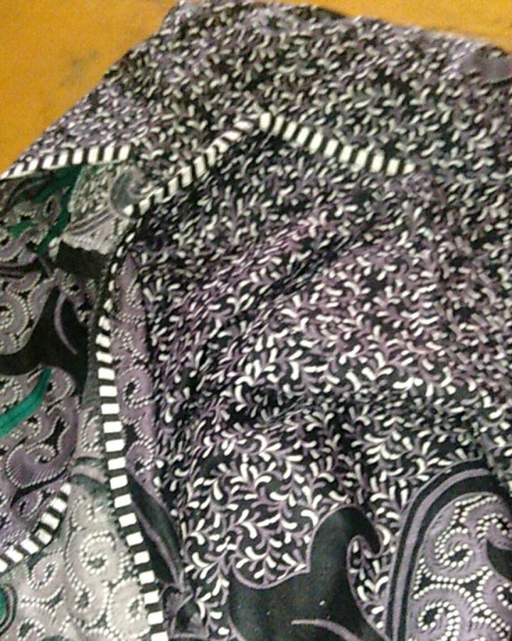 Hem Batik Pekalongan // Kemeja Batik Hitam Manis Jalu Sogan Halus // Seragam Batik Bisa Cod