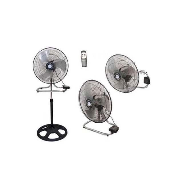 Kipas Angin 3 in 1 Standfan, Deskfan, Wallfan KST-18 RC Miyako