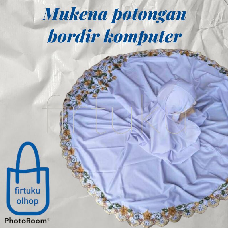 Mukena bordir kudus _ Potongan