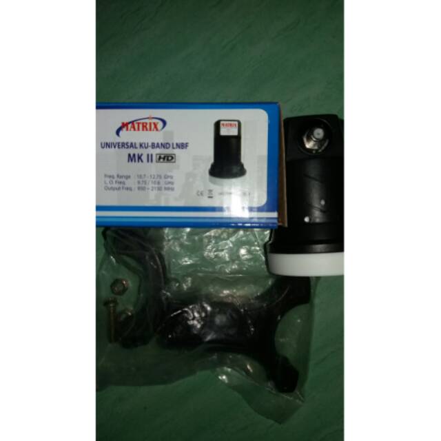 Lnb kuband matrix mk ll + briket holder