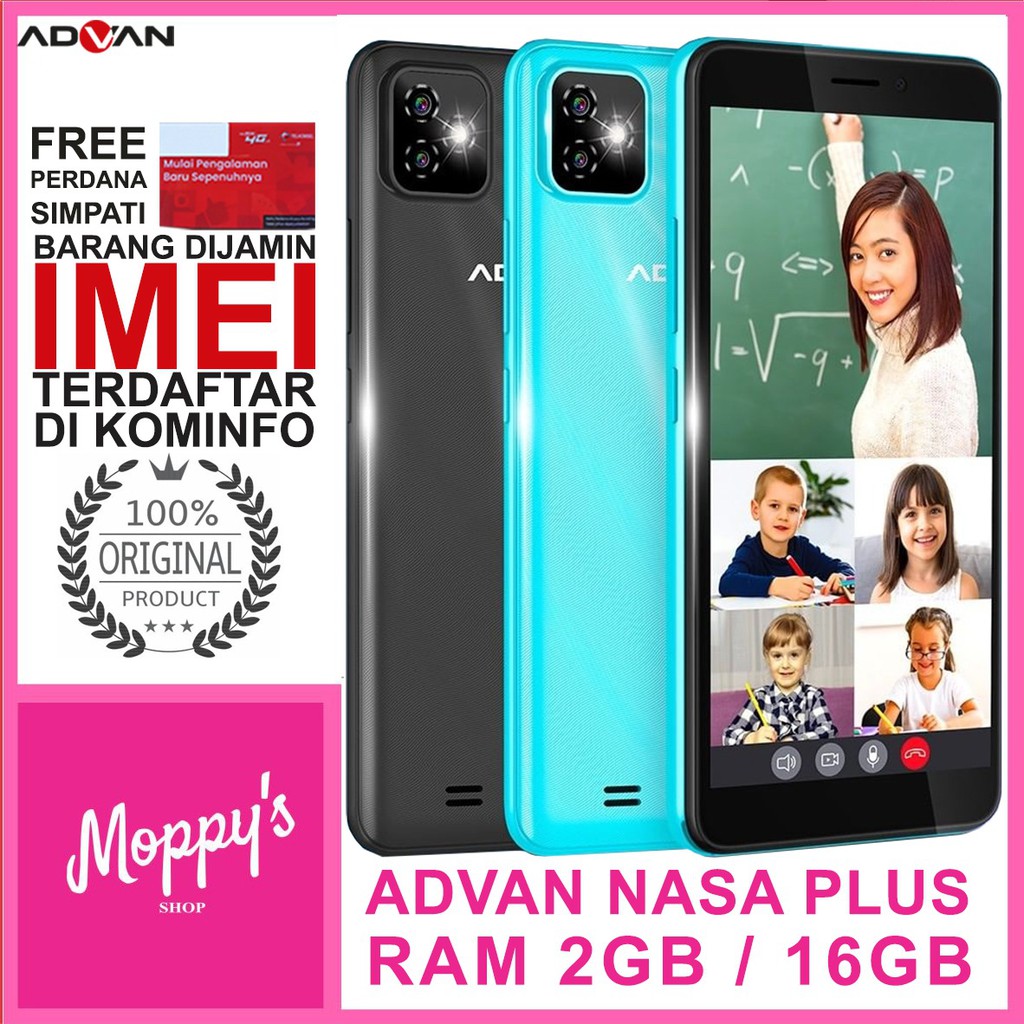 ADVAN NASA PLUS RAM 2GB ROM 16RB GARANSI RESMI ADVAN